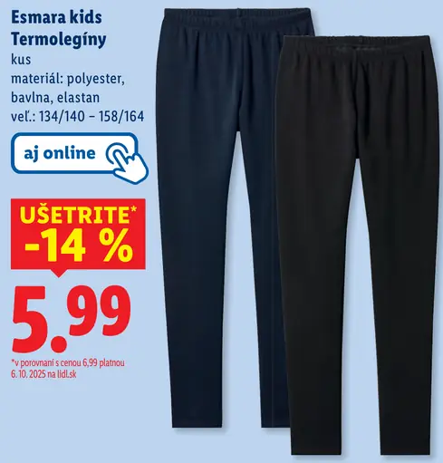 Esmara kids Termolegíny