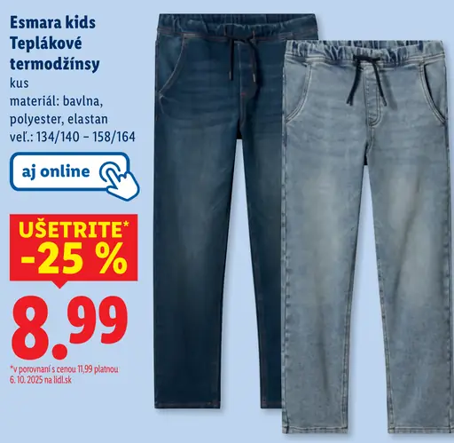 Esmara kids Teplákové termodžíns