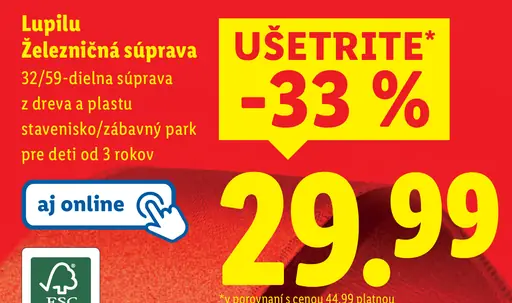 Lupilu Železničná súprava