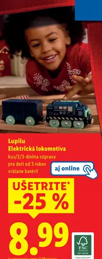 Lupilu Elektrická lokomotíva