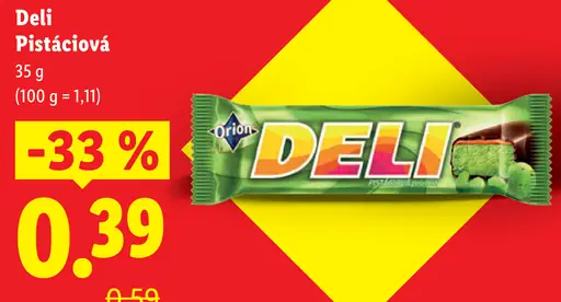 Orion Deli pistáciová