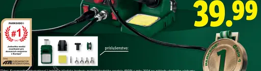Parkside Teplovzdušná a spájkovacia stanica PHLSS 745