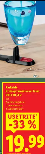 Parkside Krížový líniový laser PKLL 10 B4