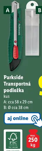 Parkside Transportná podložka