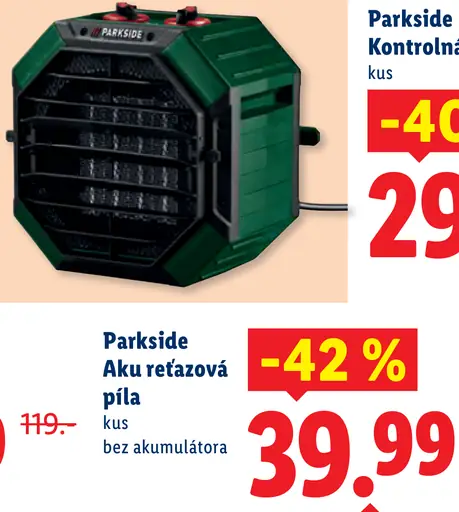 Parkside Aku reťazová píla