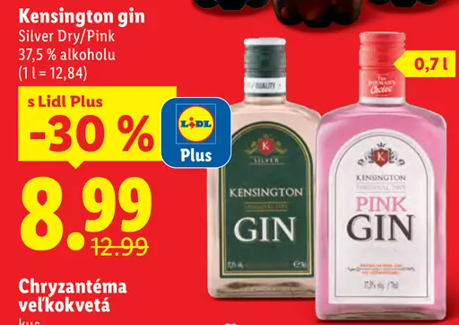 Kensington gin Silver Dry/Pink