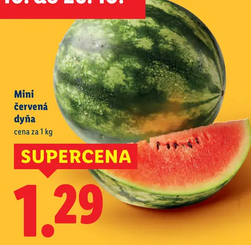 Mini dyňa červená