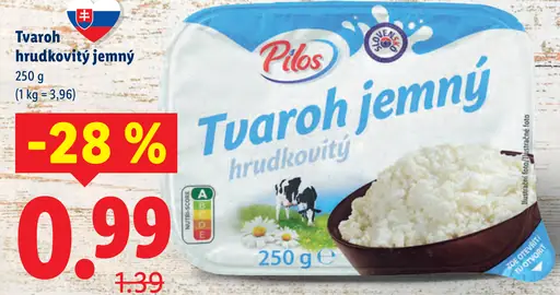 Pilos Tvaroh jemný hrudkovitý