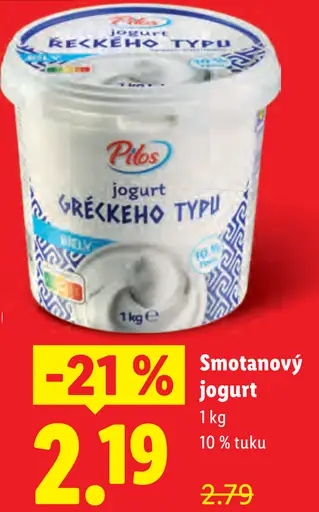 Pilos Smotanový jogurt