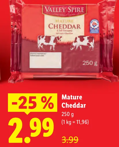Valley Spire Mature Cheddar