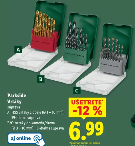Parkside Vrtáky