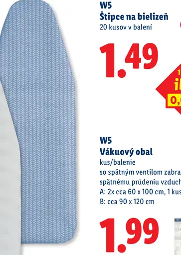 W5 Štipce na bielizeň