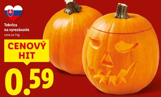 Tekvica na vyrezávanie