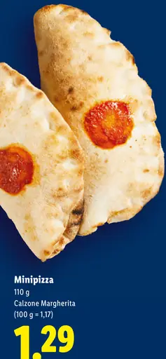 Minipizza Calzone Margherita