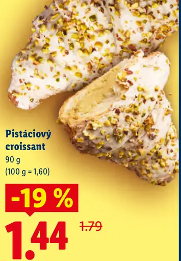 Pistáciový croissant