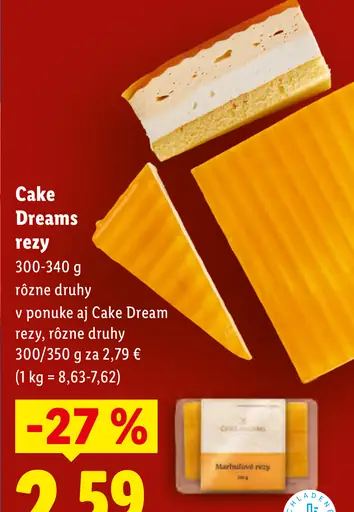 Cake Dreams rezy