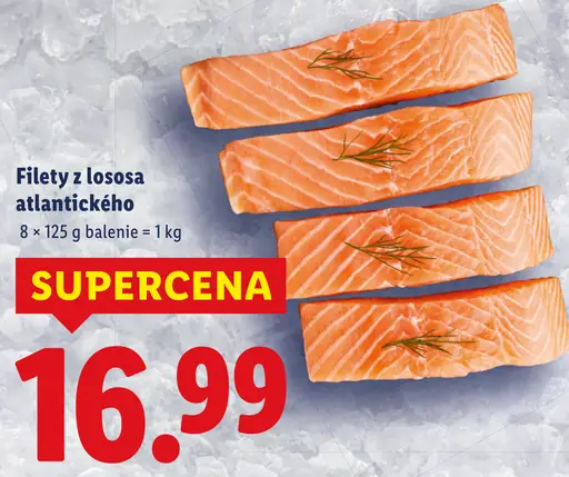 Filety z lososa atlantického