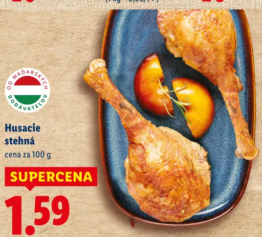 Husacie stehná