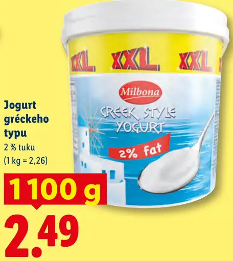Milbona Jogurt gréckeho typu