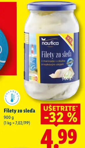 Nautica Filety zo sleďa