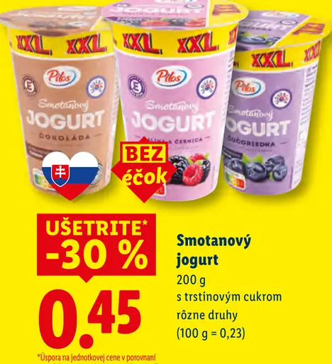 Pilos Smotanový jogurt