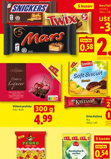 Mars/Twix/Snickers