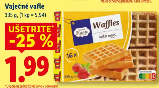 Vaječné vafle