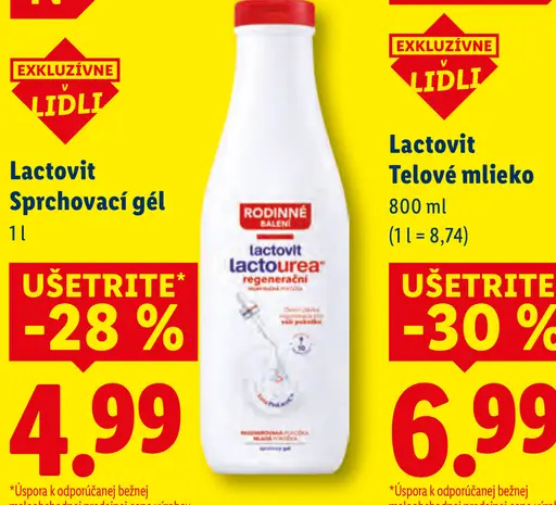 Lactovit Sprchovací gél