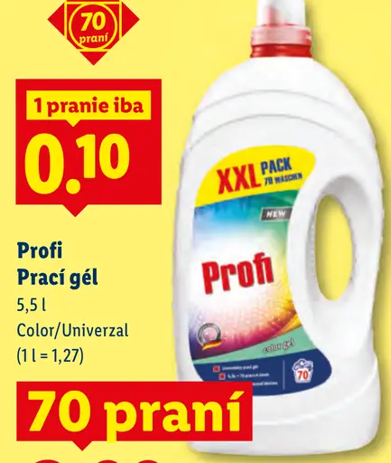 Profi Prací gél