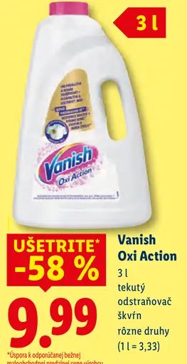 Vanish Oxi Action