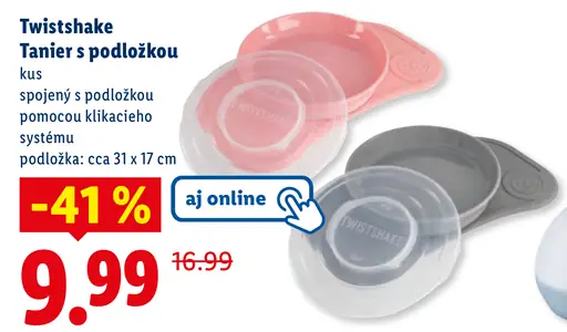 Twistshake Tanier s podložkou