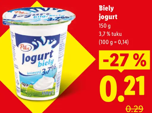 Pilos Biely jogurt