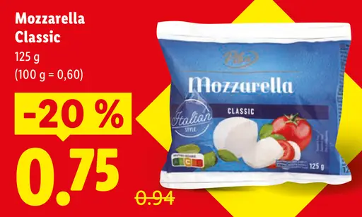 Milbona Mozzarella Classic
