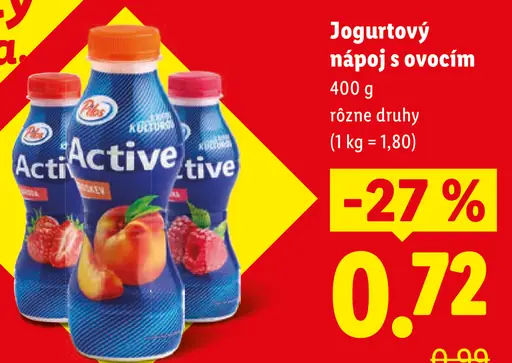 Pilos Jogurtový nápoj s ovocím