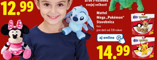 Mattel Mega „Pokémon“ Stavebnica