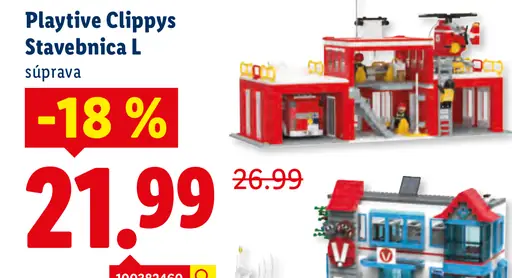 Playtive Clippys Stavebnica L