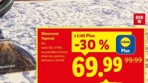 SilverCrest Tepovač