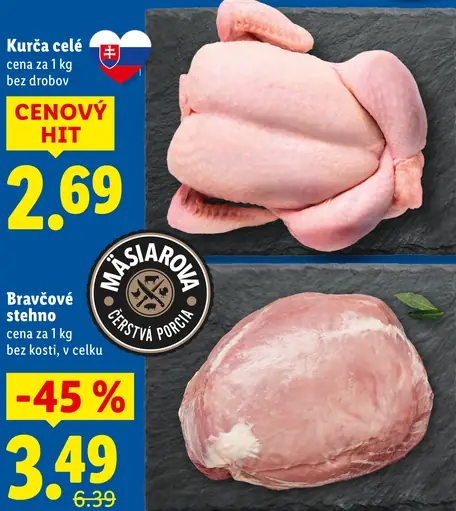 Kurča celé