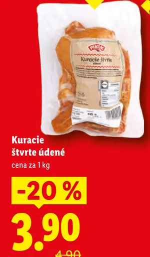 Kuracie štvrte údené