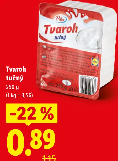 Pilos Tvaroh tučný