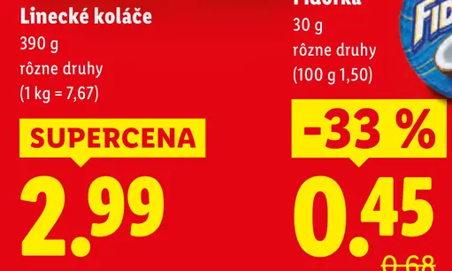 Lincke koláče