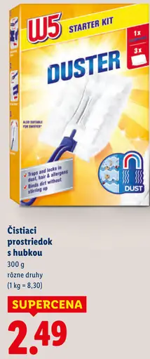 W5 Čistiaci prostriedok s hubkou