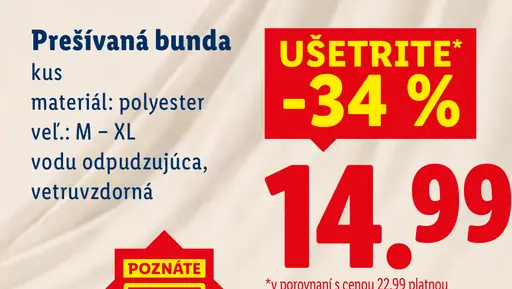 Livergy Zateplená bunda
