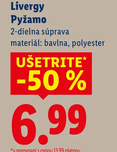 Livergy Pyžamo