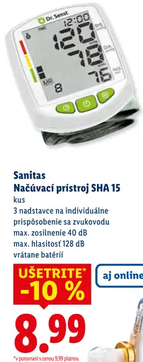 Sanitas Načúvací prístroj SHA 15