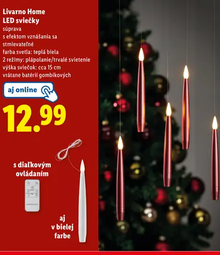 Livarnox Home LED sviečky
