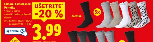Esmara, Esmara men Ponožky