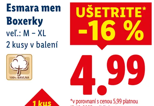 Esmara men Boxerky