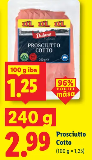 Dulano Prosciutto Cotto