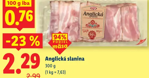 Anglická slanina